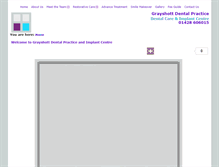 Tablet Screenshot of grayshottdental.co.uk